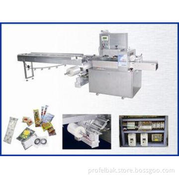 Automatic Lower Feeding Flow Pack Machine For Soap , Biscui